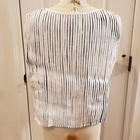 obstinee blouse black and white size 18 - Picture 3 of 6